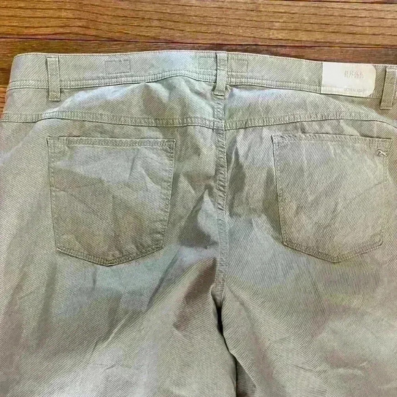 Brax Feel Good Cooper Pants Men's Size 40 x 31 Regular Cooper Fancy Stretch Tan - Picture 5 of 7